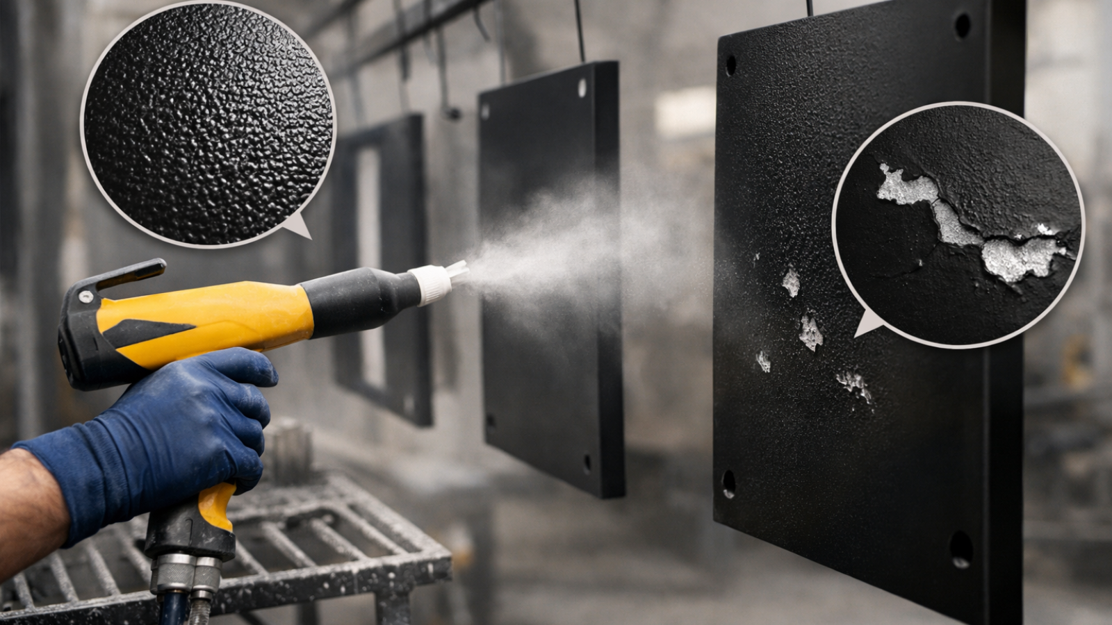 Najczęstsze błędy w malowaniu proszkowym